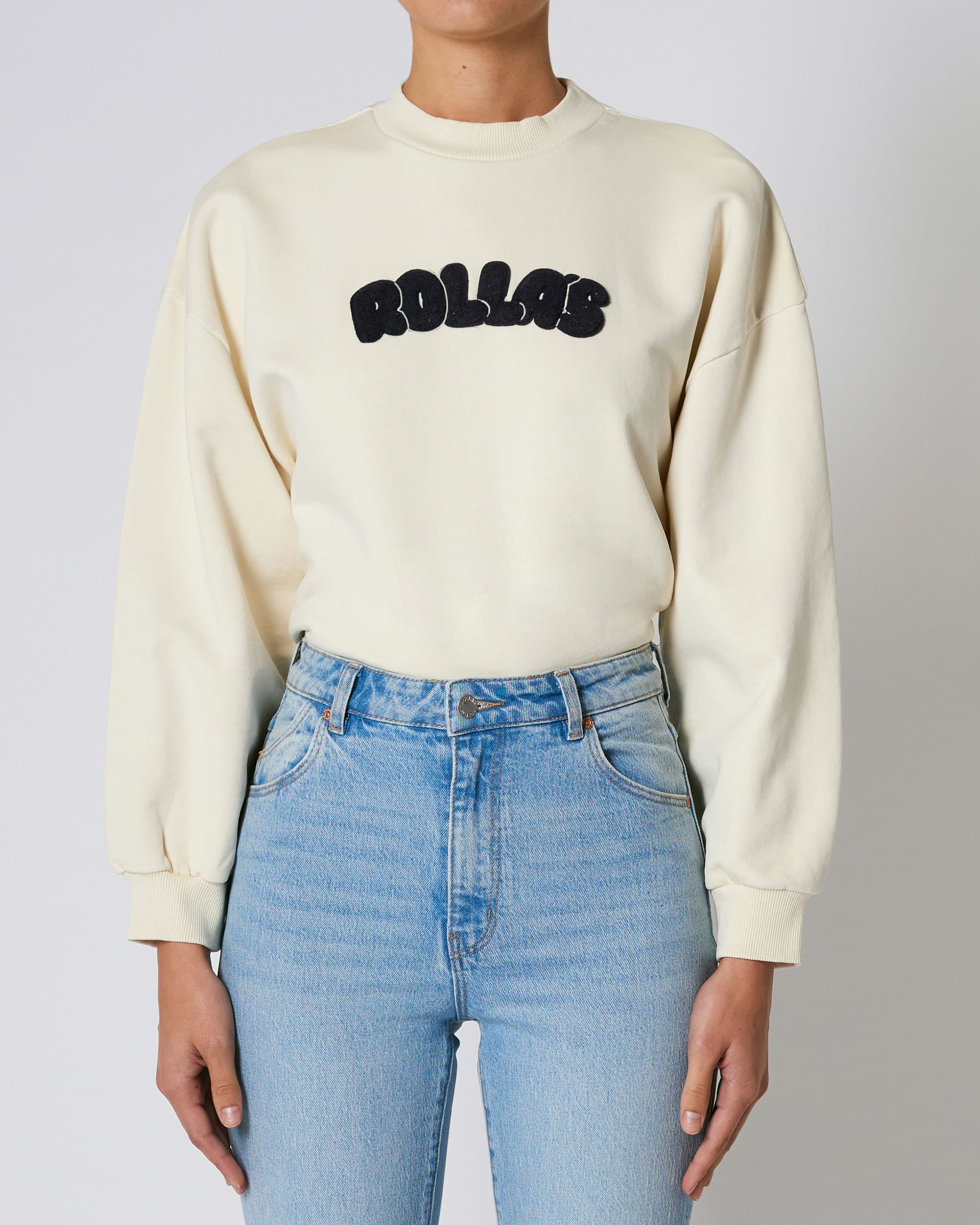 Rollas Bubble Logo Slouch Sweater – Flynn's Inland Surf Co.