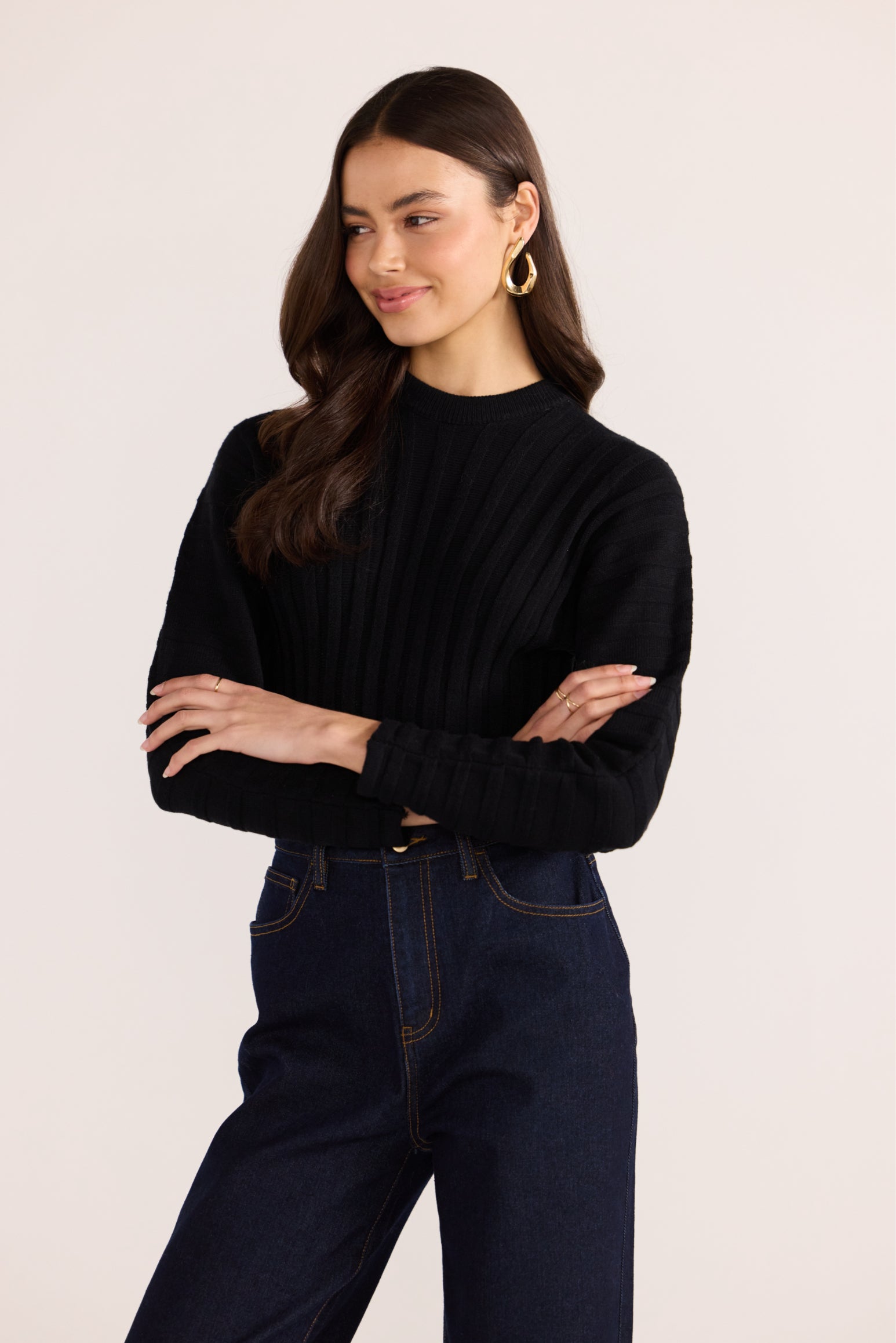 Mink Pink Pipper Rib Knit Jumper – Flynn's Inland Surf Co.
