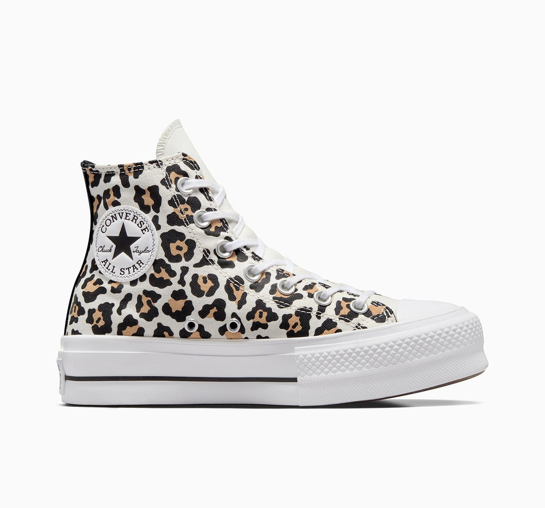 Converse Womens Converse Chuck Taylor All Star Lift Leopard Love