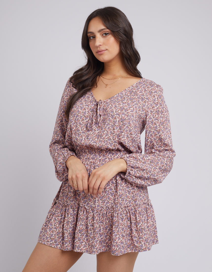 All About Eve Kenzie Floral Mini Dress – Flynn's Inland Surf Co